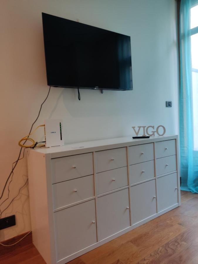 Pleno Centro, Terraza, Principe, 5 Min Casco Vello Y Estacion Ave Apartment Vigo Exterior foto