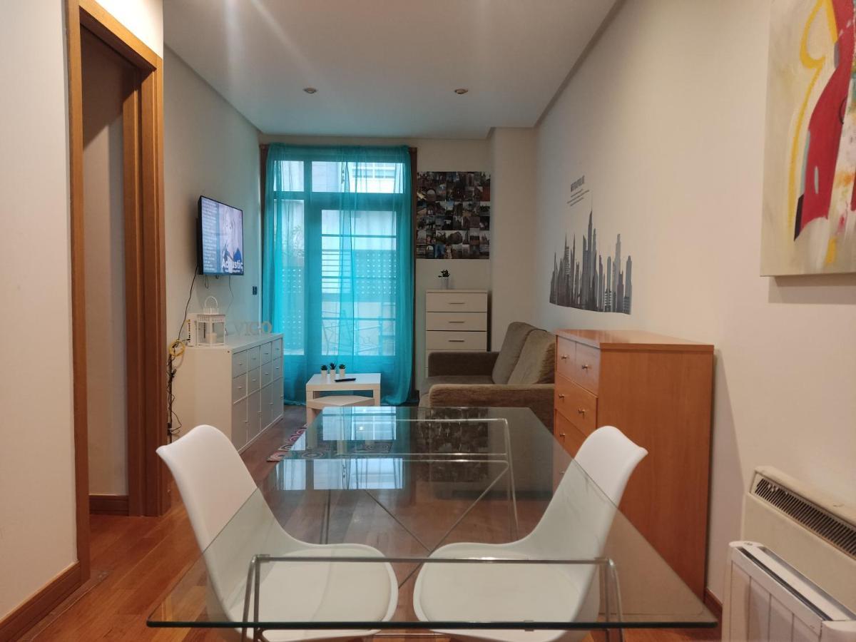 Pleno Centro, Terraza, Principe, 5 Min Casco Vello Y Estacion Ave Apartment Vigo Exterior foto