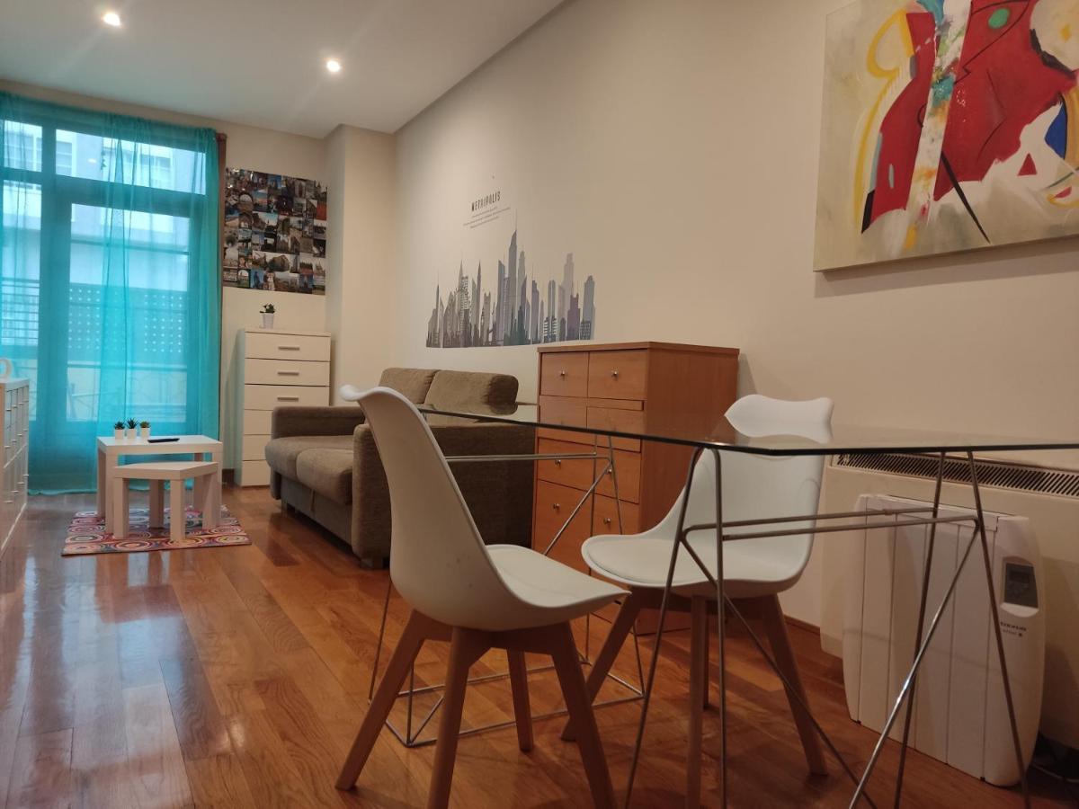 Pleno Centro, Terraza, Principe, 5 Min Casco Vello Y Estacion Ave Apartment Vigo Exterior foto