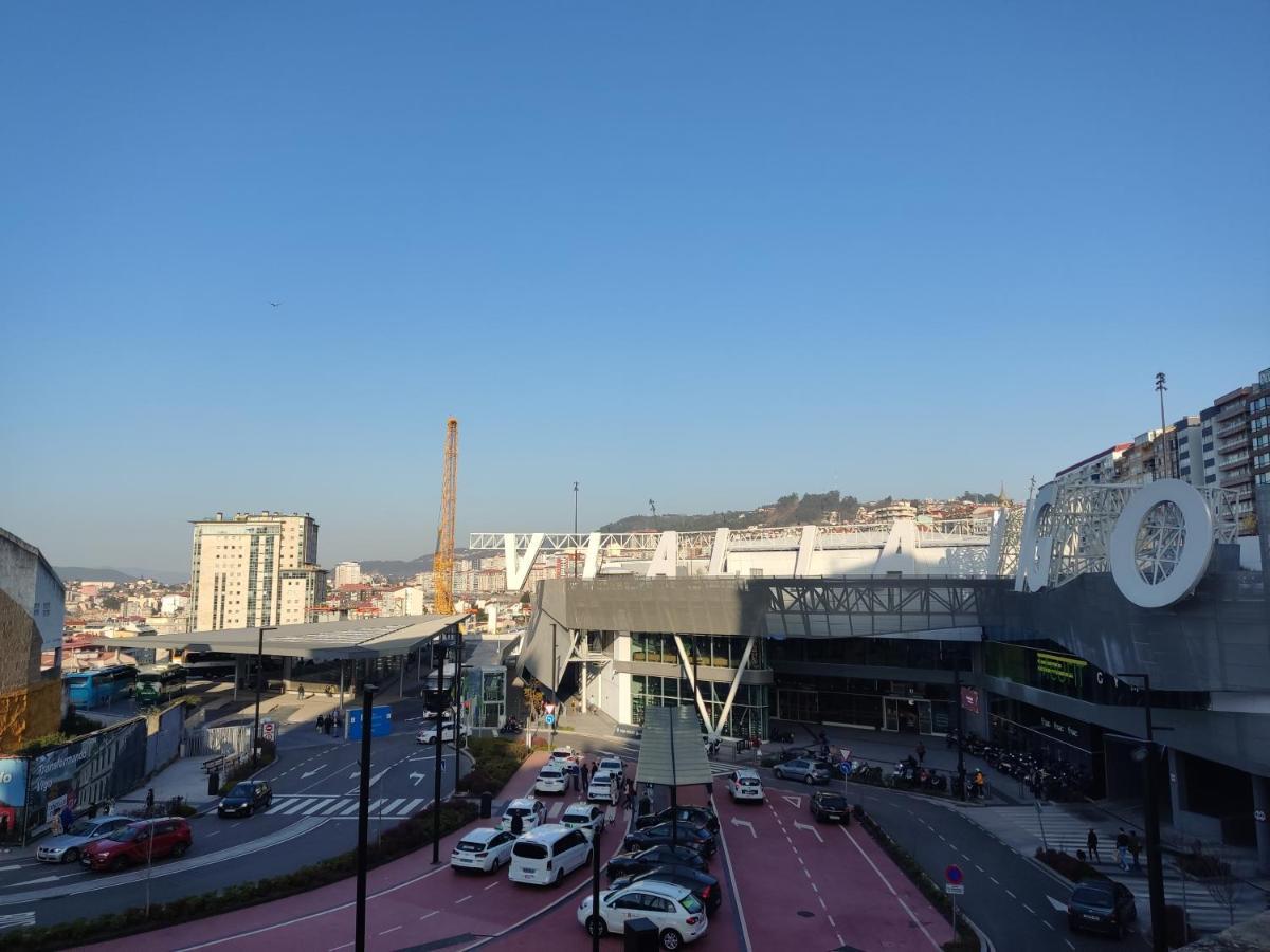 Pleno Centro, Terraza, Principe, 5 Min Casco Vello Y Estacion Ave Apartment Vigo Exterior foto